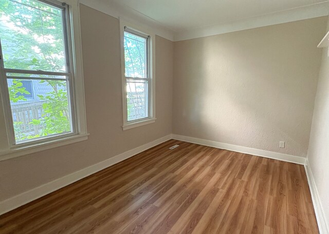 529 Blair Ave, Saint Paul, MN 55103 - unfurnished room with plenty of natural light and wood finished floors