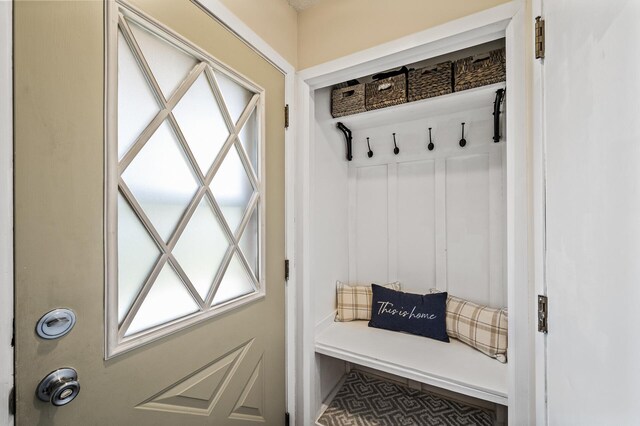 view of mudroom