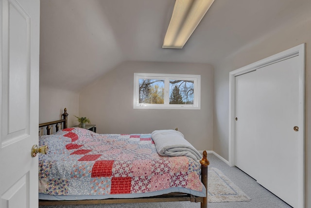 1205 Melvina Rd SW, Alexandria, MN 56308 - bedroom featuring carpet flooring and lofted ceiling