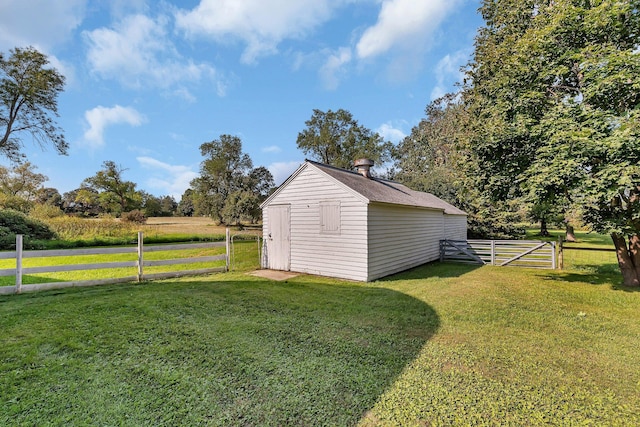 1205 Melvina Rd SW, Alexandria, MN 56308 - view of shed with fence and a gate