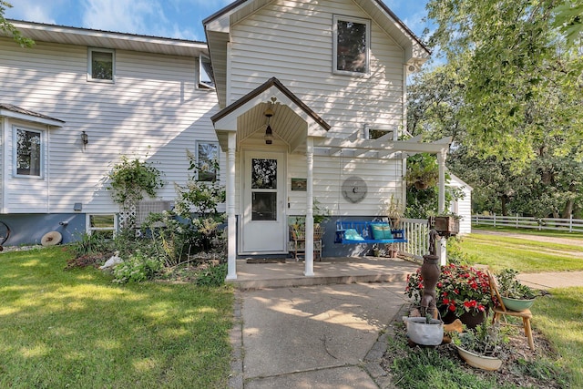 1205 Melvina Rd SW, Alexandria, MN 56308 - view of front of property with fence and a front yard