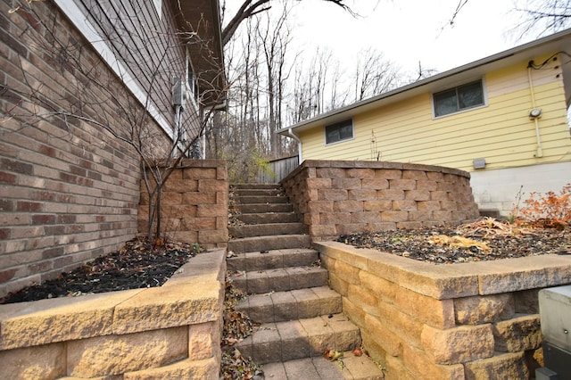 1164 Hawthorn St, Red Wing, MN 55066 - view of patio / terrace with stairs