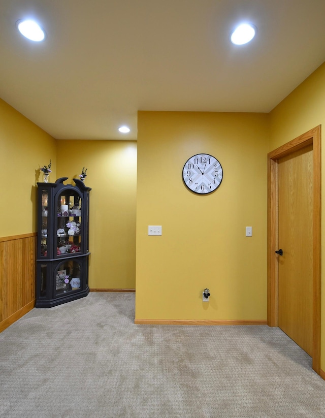 1164 Hawthorn St, Red Wing, MN 55066 - spare room with recessed lighting and carpet floors