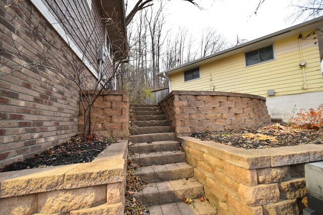 1164 Hawthorn St, Red Wing, MN 55066 - view of patio / terrace with stairway