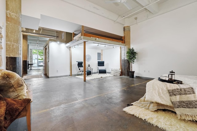 700 Washington Ave N Unit 210, Minneapolis, MN 55401 - garage featuring an office area and baseboards