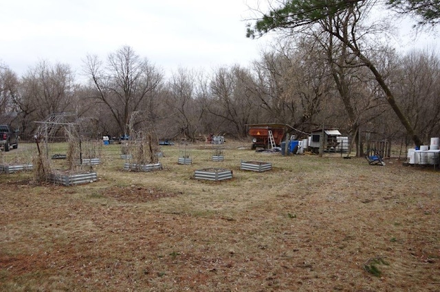 338 40th St, Clear Lake, WI 54005 - view of yard with an outdoor structure and a storage shed