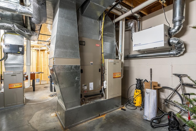 utilities featuring heating unit