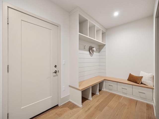 5010 Millie Rd SW, Rochester, MN 55902 - mudroom featuring recessed lighting and light wood-type flooring