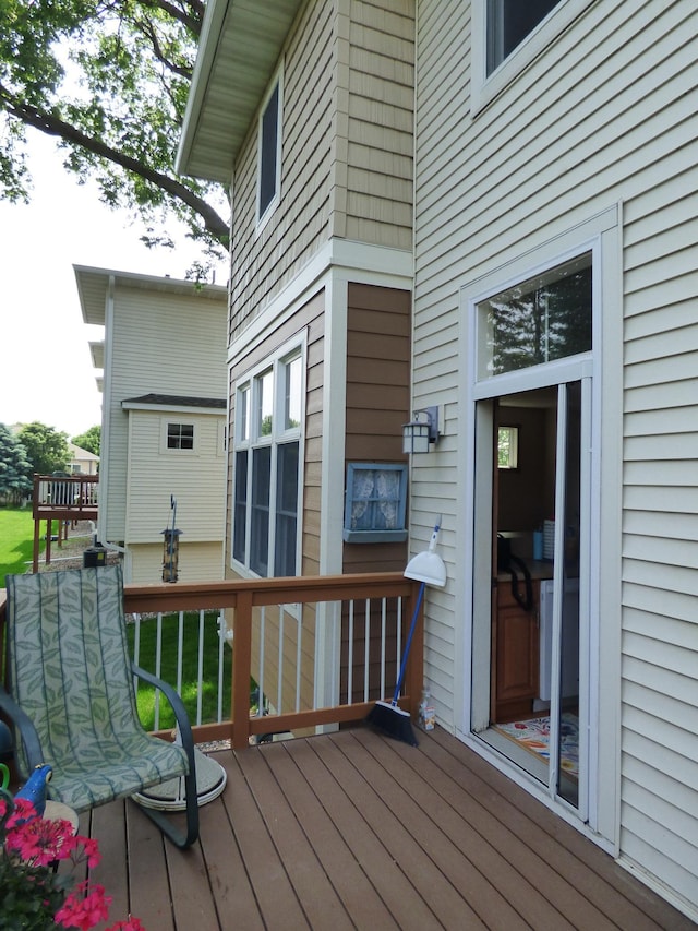 1907 Red Maple Ln, Northfield, MN 55057 - view of wooden terrace