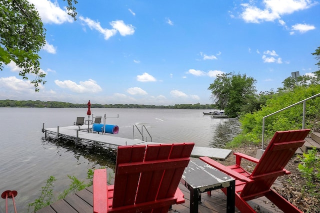 3420 Fairview Ave N, Arden Hills, MN 55112 - dock with a water view
