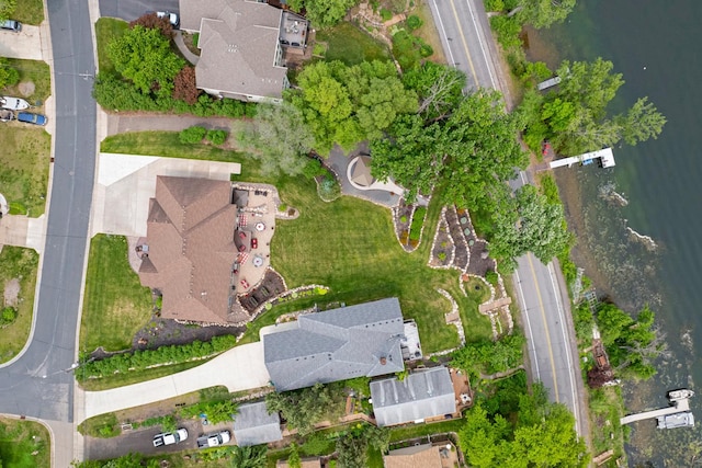 3420 Fairview Ave N, Arden Hills, MN 55112 - aerial view of property and surrounding area with a nearby body of water