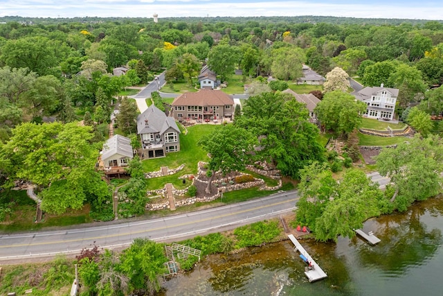 3420 Fairview Ave N, Arden Hills, MN 55112 - bird's eye view of a forest and a large body of water