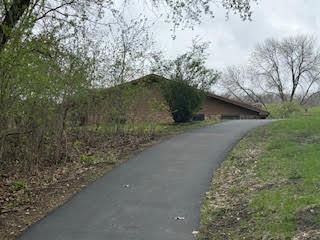 view of asphalt driveway