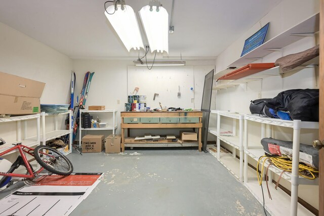 view of storage