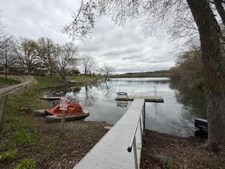 dock featuring a water view