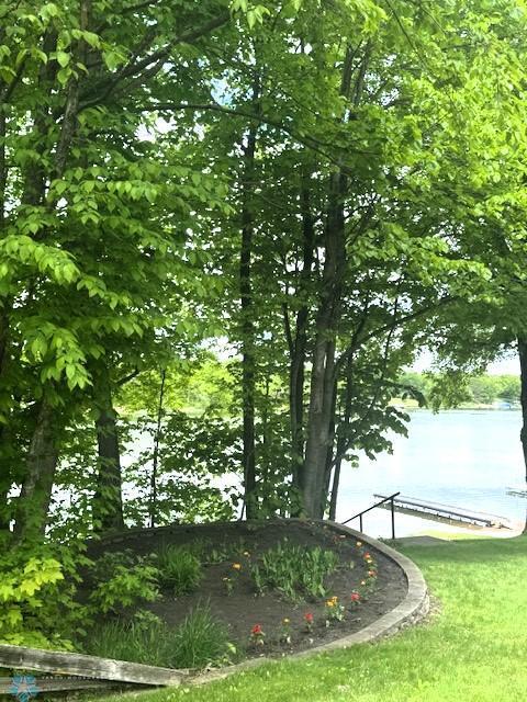 38227 County Highway 34, Maple Grove Twp, MN 56569 - view of green lawn with a water view