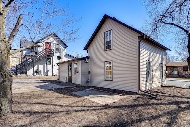 view of rear view of house