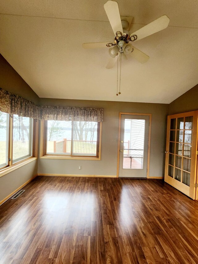 interior space featuring a healthy amount of sunlight and visible vents