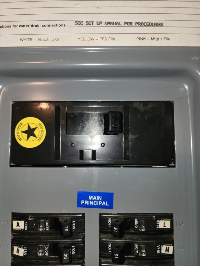 view of utility room
