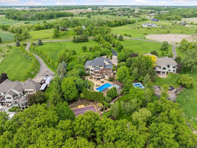 7250 Jubert Ln, Corcoran, MN 55340 - aerial view of sparsely populated area with a pool