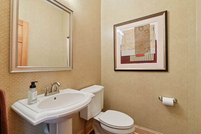7250 Jubert Ln, Corcoran, MN 55340 - bathroom with toilet and a sink