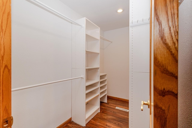 235 Morning View Rd, Sauk Centre, MN 56378 - walk in closet with wood finished floors and visible vents