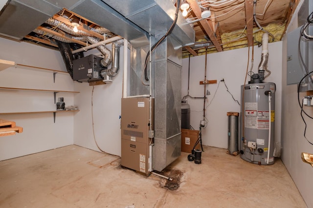 235 Morning View Rd, Sauk Centre, MN 56378 - utilities with heating unit and gas water heater