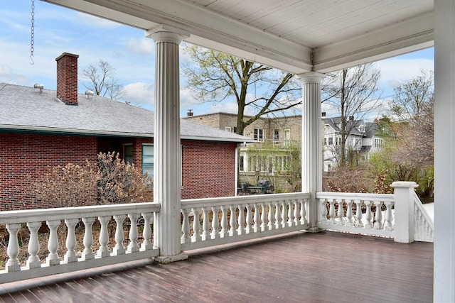 265 Broadway St, Winona, MN 55987 - view of wooden deck