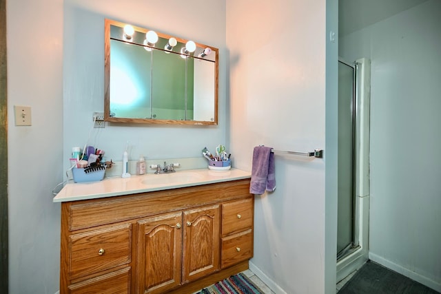 265 Broadway St, Winona, MN 55987 - bathroom with vanity and a shower stall