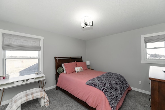 1261 Skyview Cir NW, Rochester, MN 55901 - carpeted bedroom featuring baseboards and multiple windows