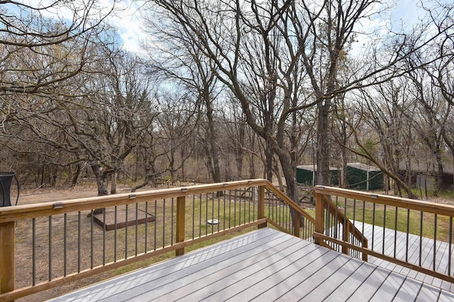 16881 169th Ave SE, Big Lake, MN 55309 - deck featuring a fenced backyard and a yard