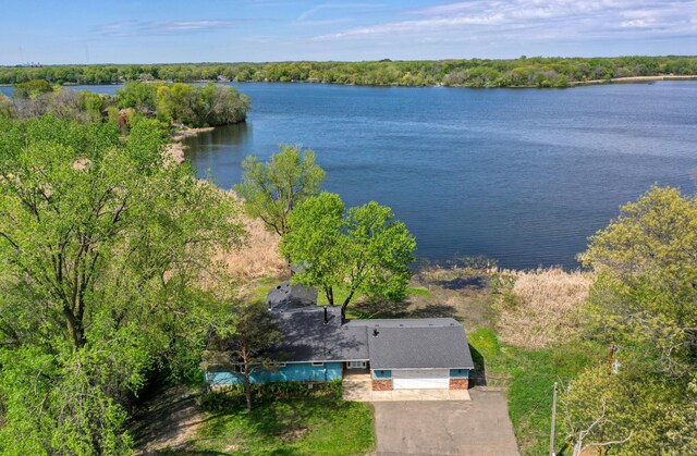12056 Everton Ave N, Hugo, MN 55110 - view from above of property featuring a nearby body of water