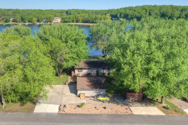 2060 Donnelly Dr NW, Maple Lake Twp, MN 55313 - view of subject property with a nearby body of water and a forest