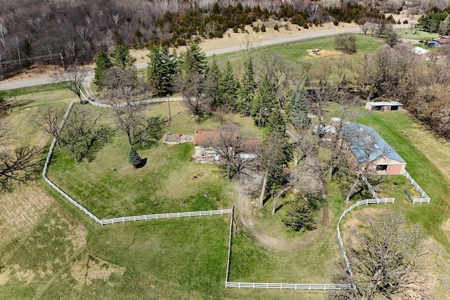 drone / aerial view
