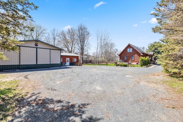 510 State Rd Unit 35, Centuria, WI 54024 - exterior space featuring an outbuilding
