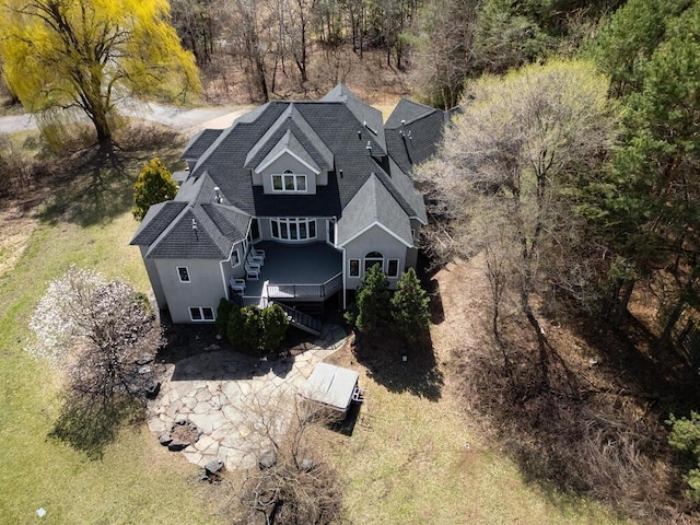 bird's eye view