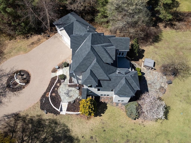 drone / aerial view