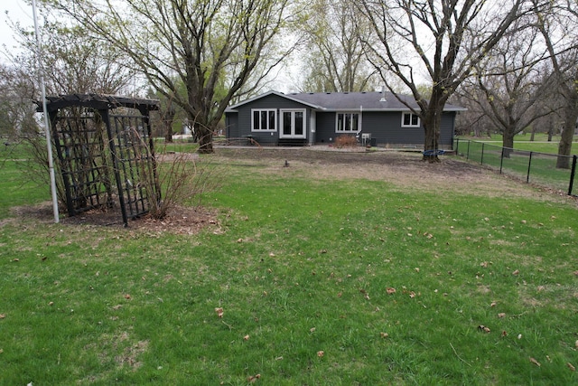 200 Lily Dr, Decoria Twp, MN 56001 - view of yard featuring fence