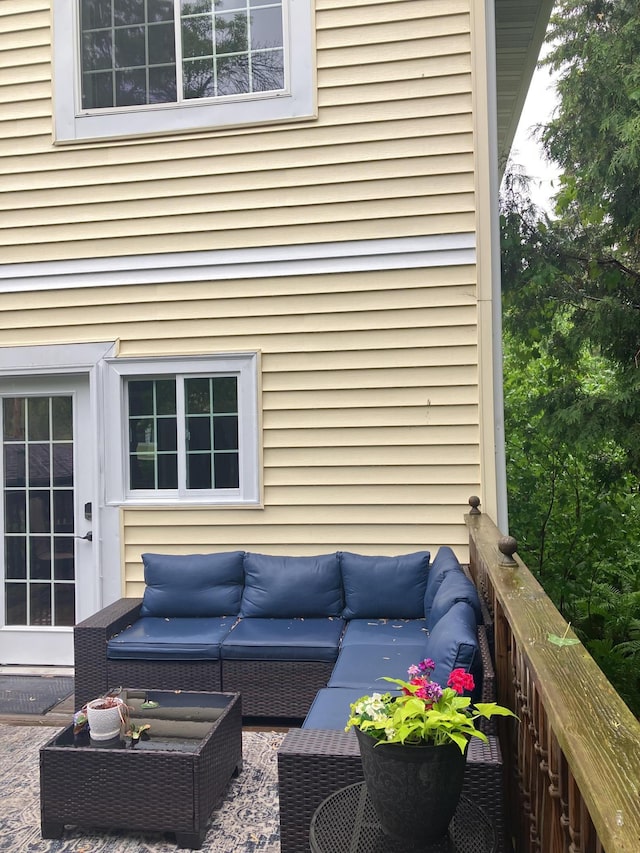 8 Queen Ave S, Minneapolis, MN 55405 - wooden terrace with an outdoor living space