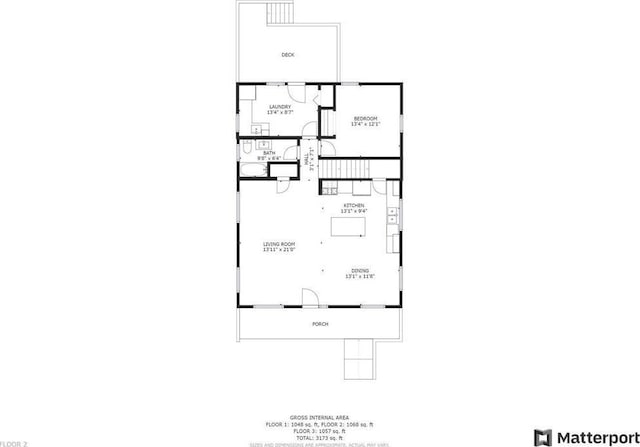 8 Queen Ave S, Minneapolis, MN 55405 - room layout