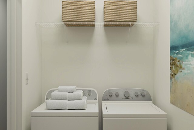 10213 Twin Lakes Pkwy NW, Elk River, MN 55330 - laundry area with separate washer and dryer