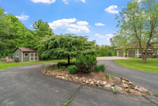 374 Indigo Trl, Troy Twp, WI 54022 - view of asphalt driveway