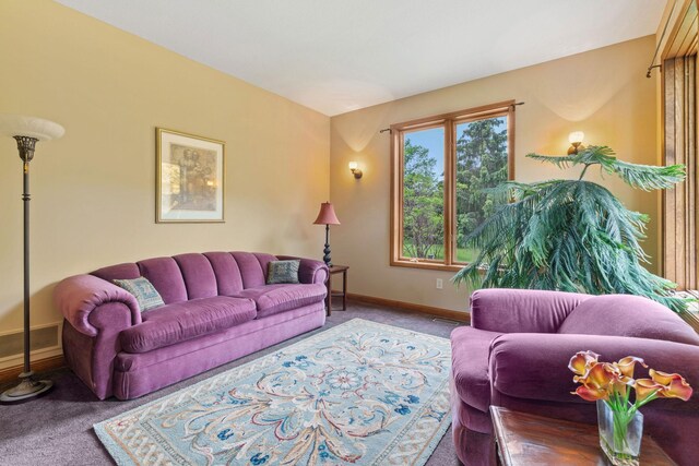 374 Indigo Trl, Troy Twp, WI 54022 - carpeted living area with baseboards