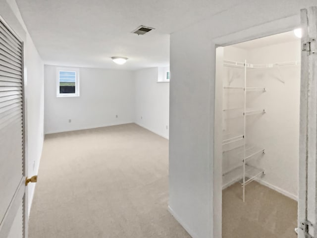 1005 Honeysuckle Ln, Farmington, MN 55024 - basement with visible vents, carpet, and plenty of natural light