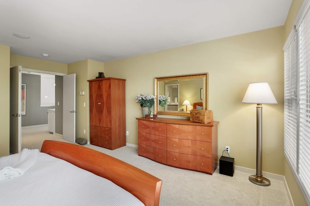 1760 Waterford Ct, Golden Valley, MN 55422 - bedroom with baseboards and light carpet