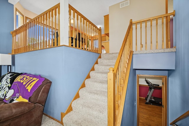 402 13th Ave NE, Buffalo, MN 55313 - stairs with wood finished floors