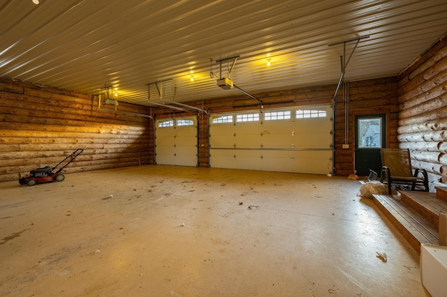 2374 320th St, Forest Twp, WI 54005 - garage with a garage door opener