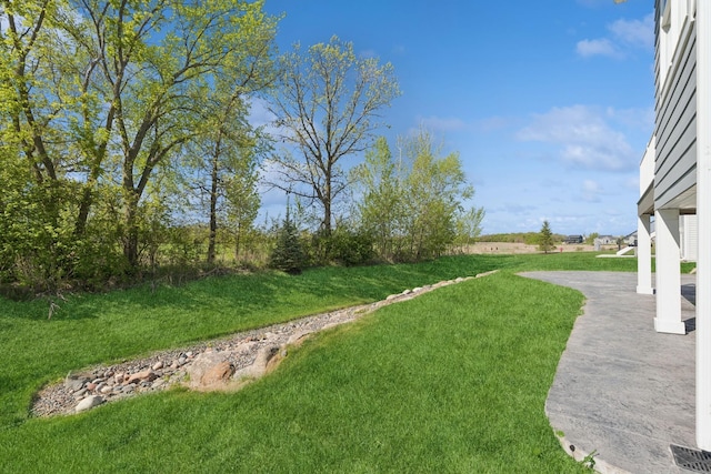10859 23rd St NE, Saint Michael, MN 55376 - view of grassy yard featuring a patio area