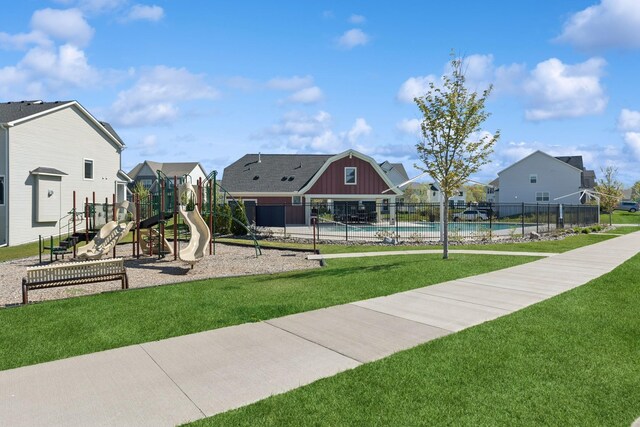 10859 23rd St NE, Saint Michael, MN 55376 - view of home's community featuring a swimming pool and a residential view