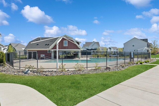 10859 23rd St NE, Saint Michael, MN 55376 - community pool featuring a residential view